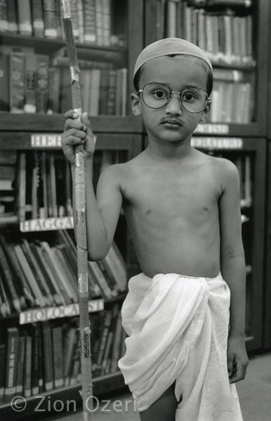 "Purim's Gandhi", Mumbai, India 