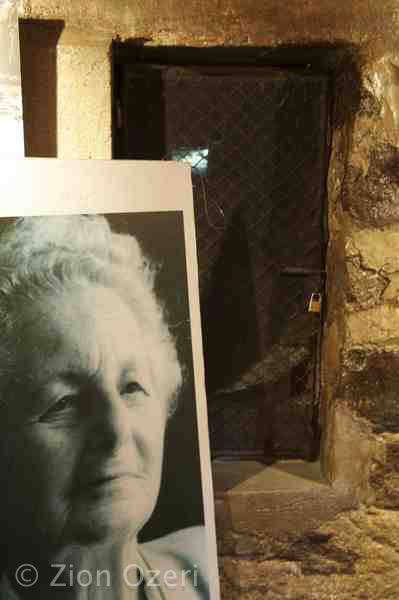 Holocaust survivor, home with an escape door, Quito, Ecuador 2013
