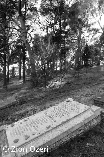 Marjan Hill Jewish Cemetery, Split, Croatia. 