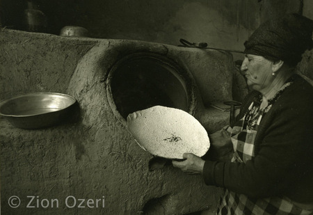 "Matzah baking", Bukhara, Uzbekistan