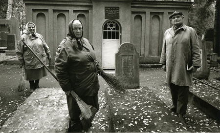 "Cemetery's Tehillim reader", Vilnius, Lithuania