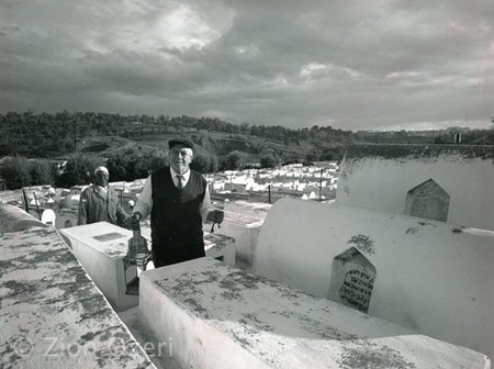 Cemetery caretaker, Fez, Morocco