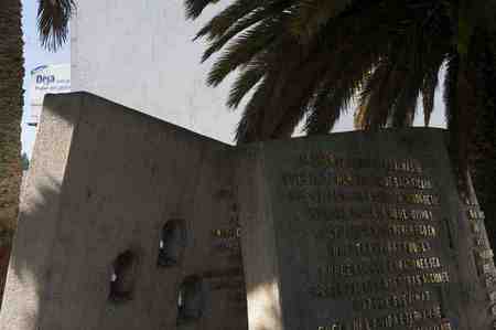 Holocaust memorial, Cemetery, Quito, Ecuador 2103