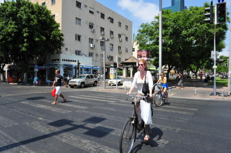 Rothchild Avenue, Tel Aviv. 