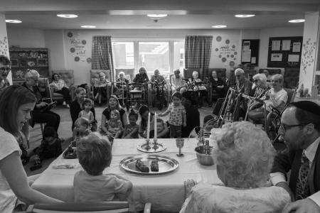 Kabalat Shabbat, Nightingale House, London, UK.